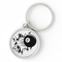 Billiards Schlüsselanhänger