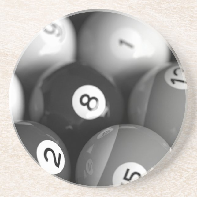 Billiards Untersetzer (Vorne)