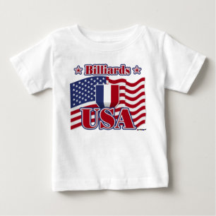Billiards USA Baby T-shirt