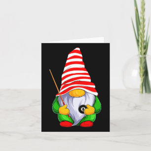 Billiards Weihnachtsfamilie Matchin Karte