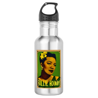 Billie Holiday Edelstahlflasche