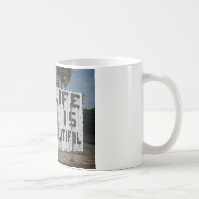 Billie Holiday-Straßen-Kunst Kaffeetasse (Rechts)