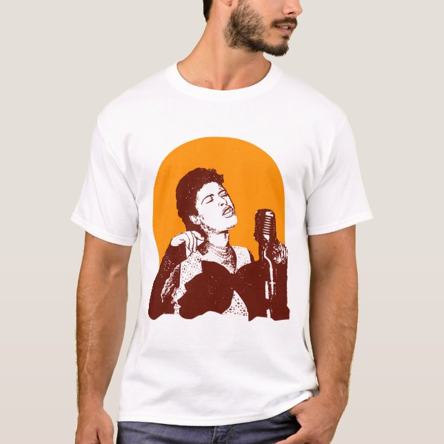 Billie Holiday T-Shirt (Vorderseite)