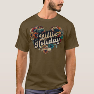 Billie Holiday VIGNETTE VINTAG COLOR T-Shirt