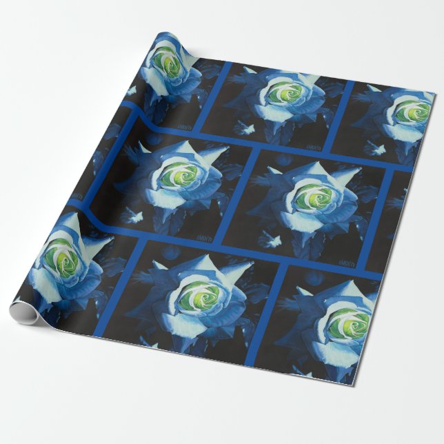 "Billie" Vinyl-Flasche Geschenkpapier (Ungerollt)