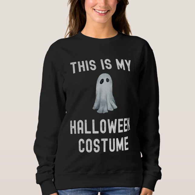 Billig, das ist mein Halloween-Kostüm Beängstigend Sweatshirt (Vorderseite)