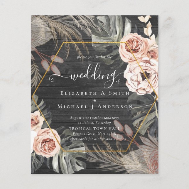 Billig preiswert PAMPAS GRASS TROPICAL Wedding (Vorderseite)