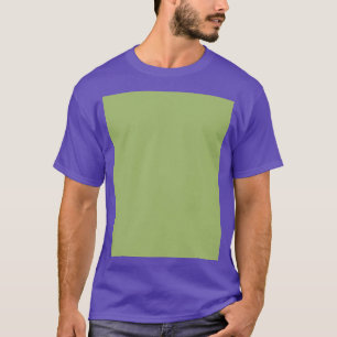 Billig Solid Pale Iguana grüne Farbe Grafik T-Shirt