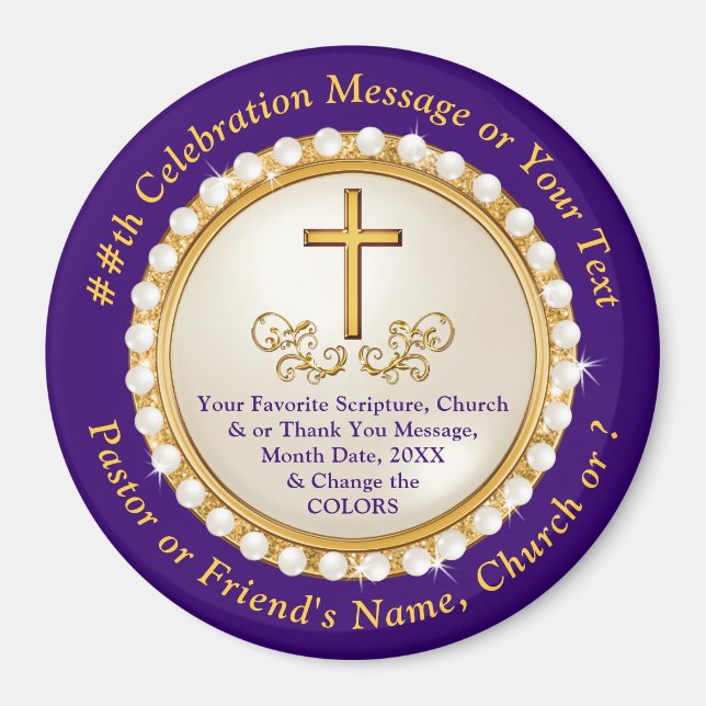 Billig, Souvenirideen zum Jahrestag der Kirche, Magnet (Vorne)