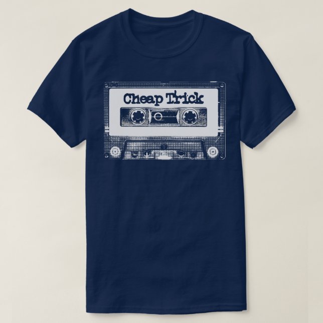 Billig Trick Cassette Tape Black ver T-Shirt (Design vorne)
