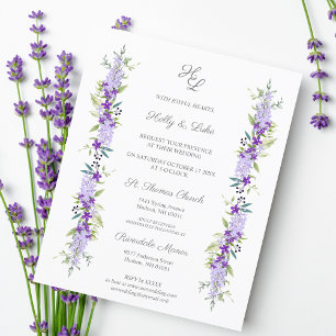 Billige Hochzeiten Lila Schattierungen Blume & Bra