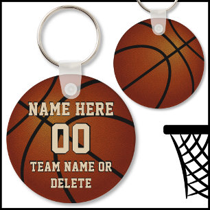 Billige personalisierte Basketball-Schlüsselanhäng Schlüsselanhänger