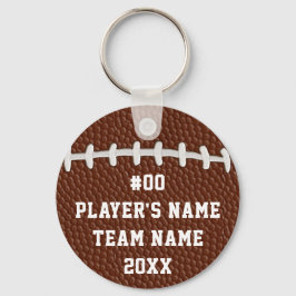Billige Personalisierte Fußballgeschenke für Spiel Schlüsselanhänger