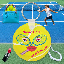 Billige PERSONALISIERTE Tennis-Schlüsselanhänger, Schlüsselanhänger