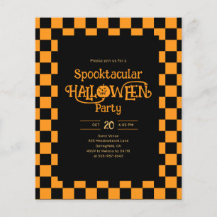 Billige Retro-Spooktacular-Halloween-Party Flyer