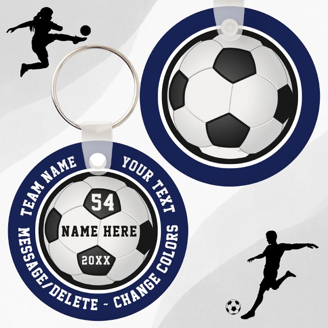 Billige Schlüsselanhänger Personalisiert für Jungs (End of Season Soccer Party Ideas. Soccer Party Favors, Personalized. Cheap Soccer Gifts, Boys, Girls)