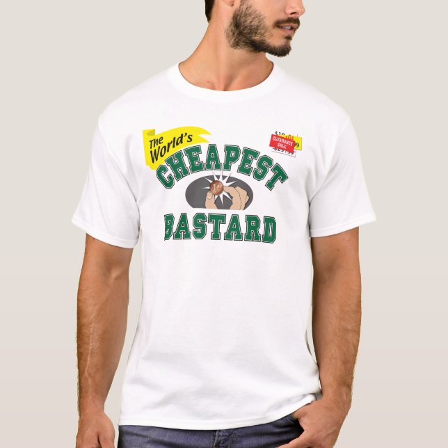 Billiger bastard T-Shirt (Vorderseite)