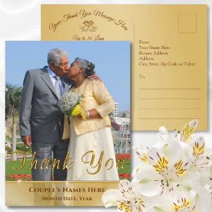 Billiges Foto Danke Postkarten, Jubiläum Postkarte