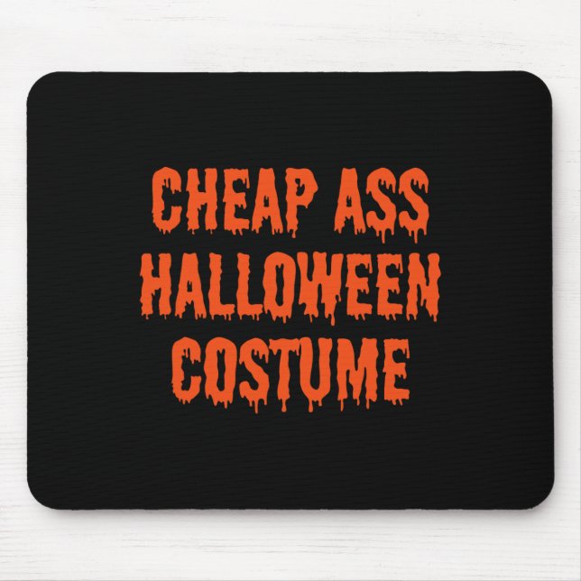 Billiges Halloween-Kostümspass Halloween Mousepad (Vorne)