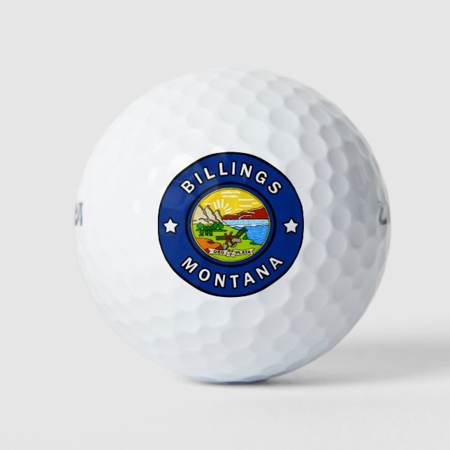 Billings Montana Golfball (Vorderseite)