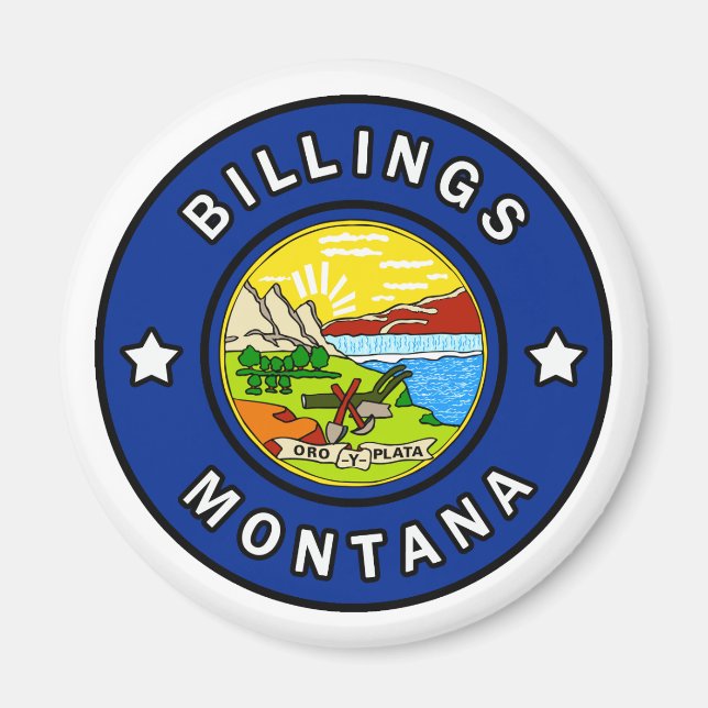 Billings Montana Magnet (Vorne)