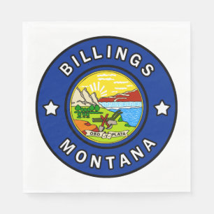 Billings Montana Serviette