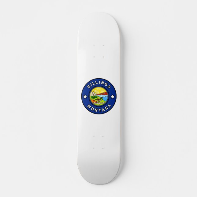 Billings Montana Skateboard (Vorne)