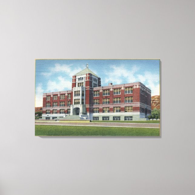 Billings, Montana - Staat Ost-Montana Leinwanddruck (Vorderseite)