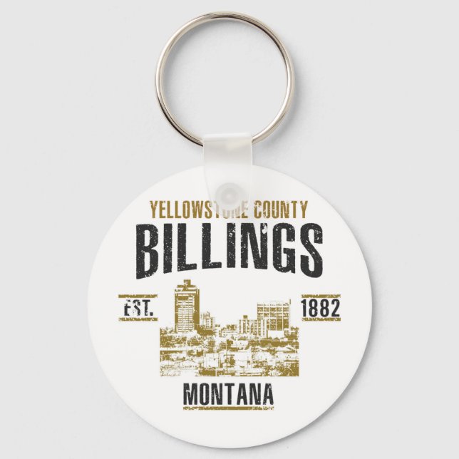 Billings Schlüsselanhänger (Vorderseite)