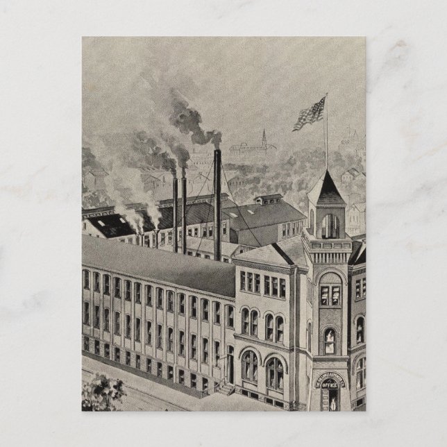 Billings & Spencer Co Postkarte (Vorderseite)