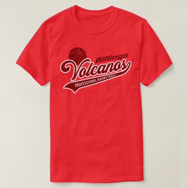 Billings Volcanos T-Shirt (Design vorne)