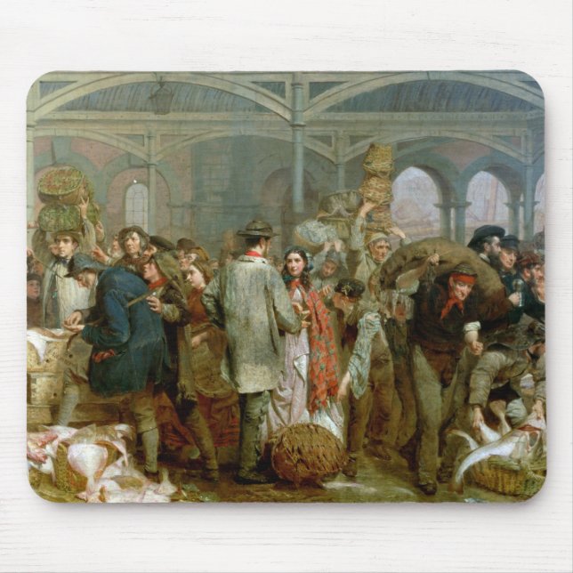 Billingsgate-Fischmarkt Mousepad (Vorne)