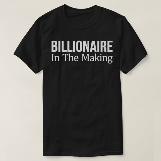 Billionär in der Produktion Pullover (Design vorne)
