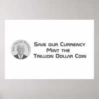 Billionen Dollar Platinmünze