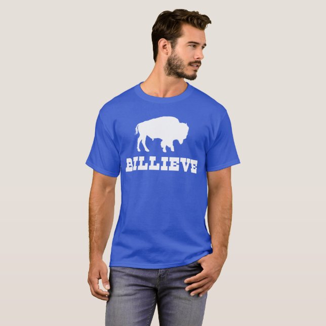 Bills Mafia Billieve - für Buffalo-Fußballfans T-Shirt (Vorne ganz)
