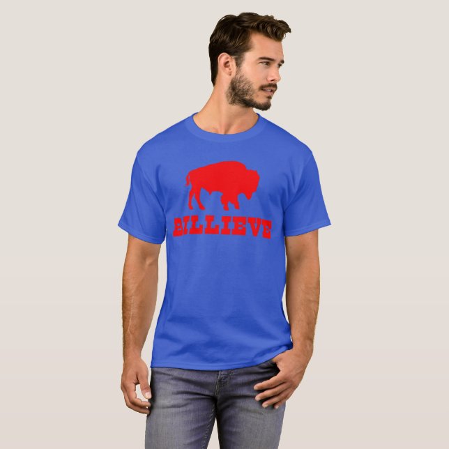 Bills Mafia Billieve - für Buffalo-Fußballfans T-Shirt (Vorne ganz)