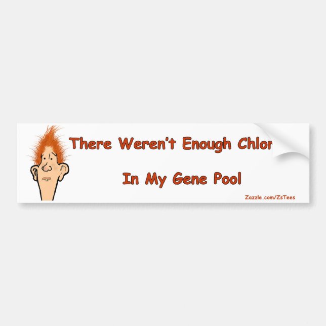 Billy-Bob-Gen-Pool Autoaufkleber (Vorne)