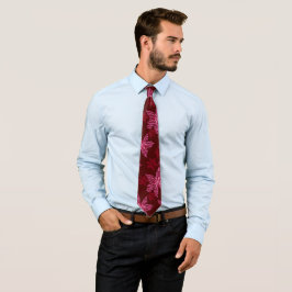 Billy Bong Hawaiian - Island Lily Satin Neck Tie Krawatte