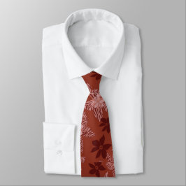 Billy Bong Hawaiian - Jungle Float Satin Neck Tie Krawatte