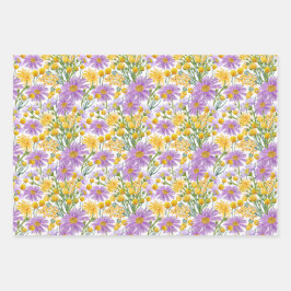 Billy Buttons und Daisy Blues Geschenkpapier Set