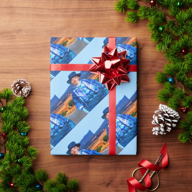 Billy das kid Wrapping Paper Geschenkpapier (Feiertagsgeschenk)