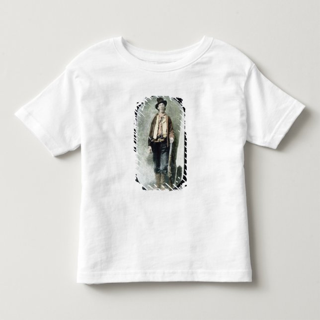 Billy das Kind (farbiger Stich) Kleinkind T-shirt (Vorderseite)