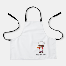 Billy der Chef-Schürze für Kinder mit Masterchef-D Schürze