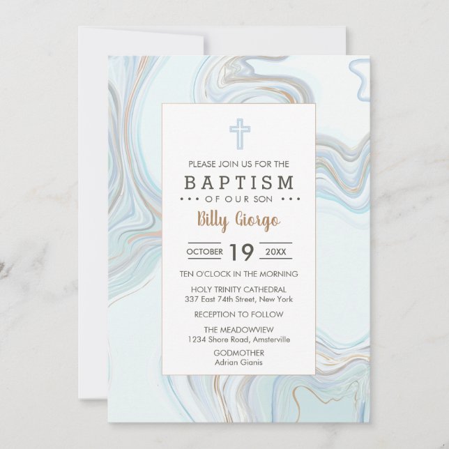 Billy Einladung (Vorderseite)