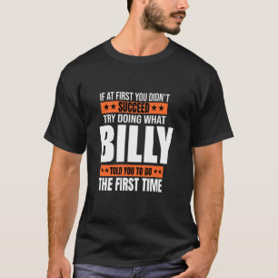 Billy Geschenke Name Personalisiert Geburtstagsges T-Shirt