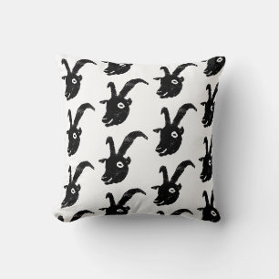 Billy Goat Potato Print Kissen