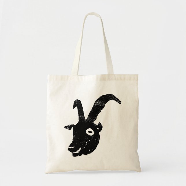 Billy Goat Potato Print Tragetasche (Vorne)