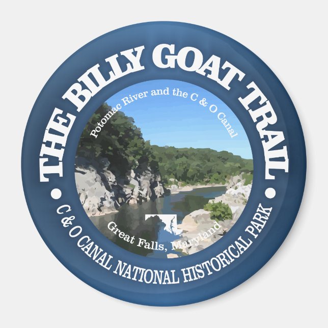 Billy Goat Trail Magnet (Vorne)