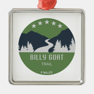 Billy Goat Trail Maryland Ornament Aus Metall