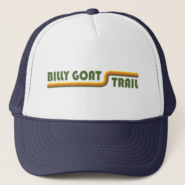 Billy Goat Trail Maryland Truckerkappe (Vorderseite)